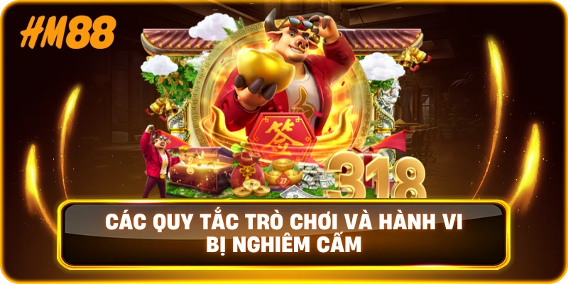 Các quy tắc trò chơi và hành vi bị nghiêm cấm