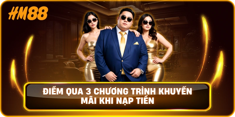Điểm qua 3 chương trình khuyến mãi khi nạp tiền 