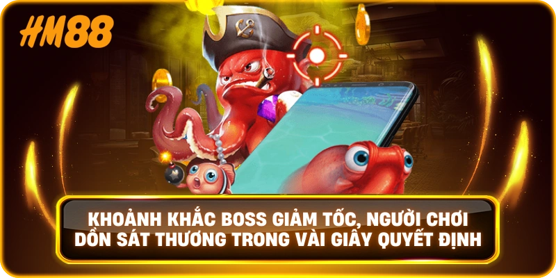 Khoảnh khắc boss giảm tốc, người chơi dồn sát thương trong vài giây quyết định